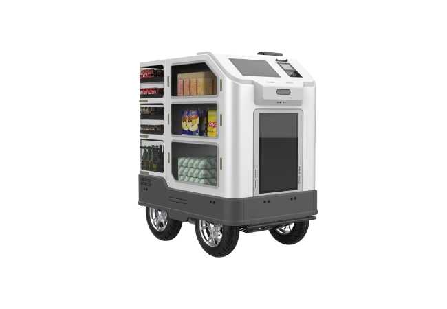 Autonomous Mobile Unmanned Vending Robot