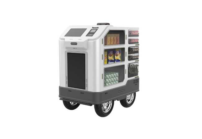 Autonomous Mobile Unmanned Vending Robot