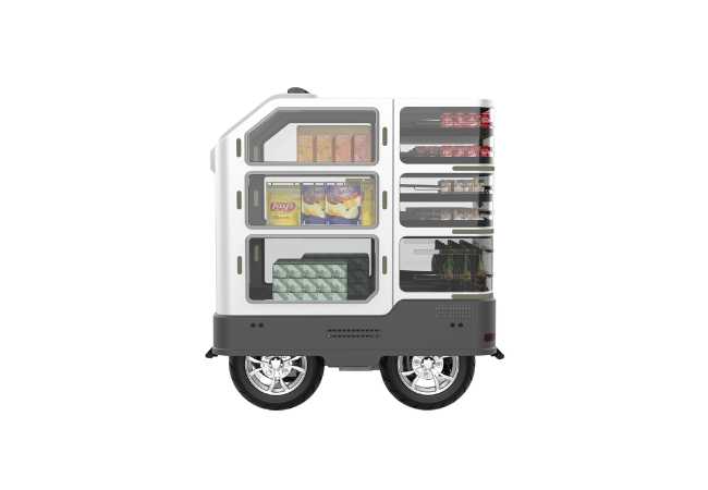 Autonomous Mobile Unmanned Vending Robot