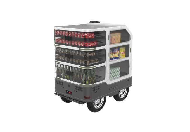 Autonomous Mobile Unmanned Vending Robot